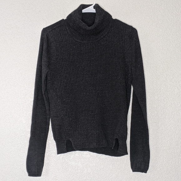Tahari Sweaters | Tahari Merino Wool Turtleneck Sweater (F) | Color: Gray | Size: S | Pm-14465279's Closet